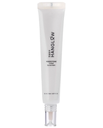 HanGlow - PerfecTone - Tinted Sunscreen SPF 50+ - Cremă cu protecție solară nuanțată - 02 - 50 ml