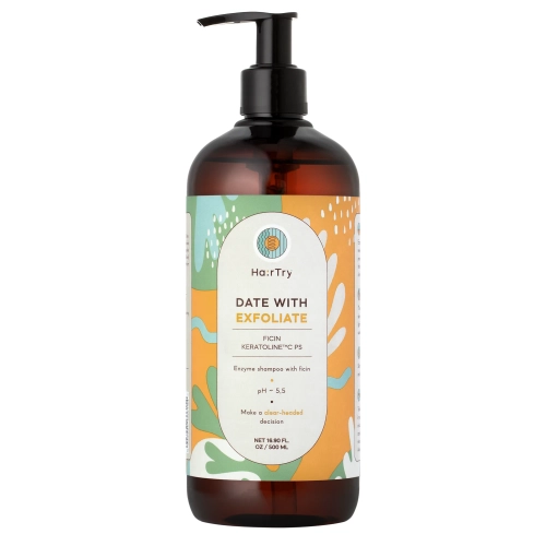 HairTry - Date With Exfoliate - Șampon enzimatic - 500 ml