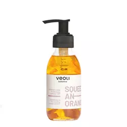 Veoli Botanica – Squeeze an Orange – Ulei Demachiant Emulsifiant pentru Îndepărtarea Machiajului și SPF – 132,7 g