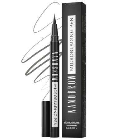 Nanolash - Nanobrow Microblading Pen - Marker pentru sprâncene - Ash Blonde - 1 ml