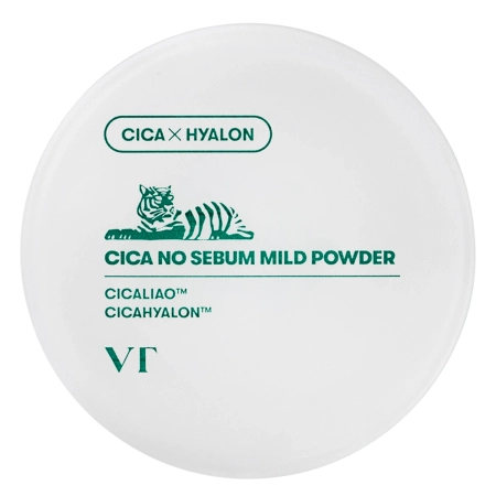 VT Cosmetics - Cica No-Sebum Mild Powder - Pudră de față matifiantă - 5g