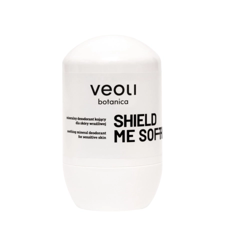 Veoli Botanica - Shield Me Softly - Deodorant mineral calmant pentru pielea sensibilă - 50ml