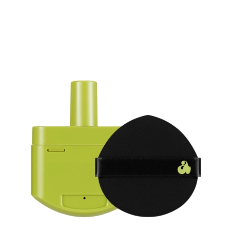 Unleashia - Satin Wear Healthy-Green Cushion - Refill + Sponge - Fond de ten Satin Wear Cushion - 11N Floral White - 15g
