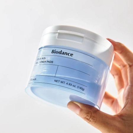 Biodance - Cera-nol Gel Toner Pads - Dischete gel hidratante pentru față - 60 buc