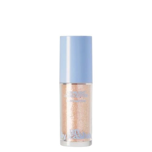 A by Unleashia - Moonlight Liquid Glitter - Fard lichid cu sclipici - Nr. 3 Peach Star - 4,1 g