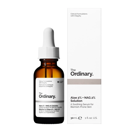 The Ordinary - Aloe 2% + NAG 2% Solution - Ser facial cu aloe - 30ml