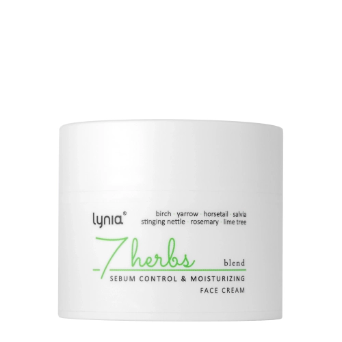 Lynia - 7 Herbs - Controlul sebumului, Hidratare - Reglarea sebumului, hidratare - 50ml