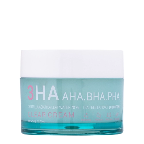 Esfolio - 3HA Clear Cream - Cremă de față cu acizi - 50ml