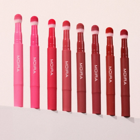 Moira - Cushion Kiss Lip Cream - Ruj - 009 Tulle Magenta - 1,5 g 