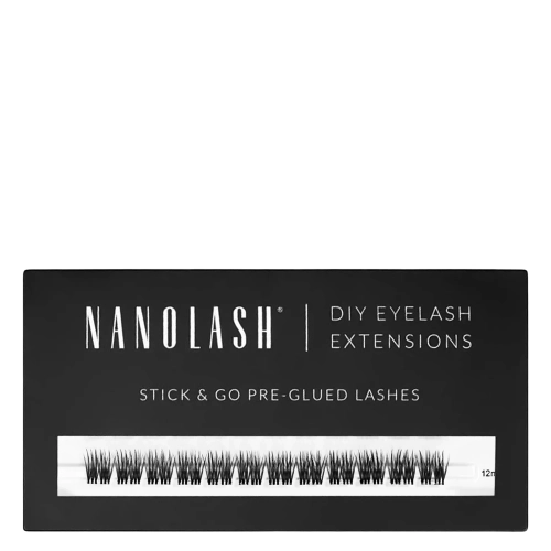 Nanolash - Stick & Go Pre-Glued Lashes - Pachete de gene cu adeziv - Heartbreaker Short - 1 pachet