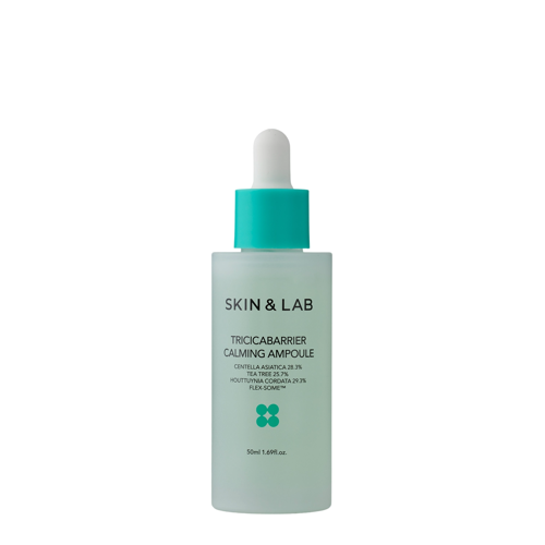 Skin&Lab - Tricicabarrier Calming Ampoule - Ampulsă facială calmantă cu Centella Asiatică - 50ml