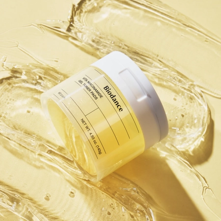 Biodance - Vita Niacinamide Gel Toner Pads - Dischete iluminatoare pentru față - 60 buc.