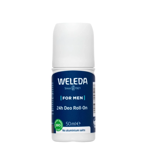 WELEDA - For Men 24h Deo Roll-On - Deodorant roll-on 24h pentru bărbați - 50ml
