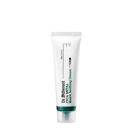 Dr.Different – Metal Quick Soothing Cream – Cremă calmantă pentru față – 50 g