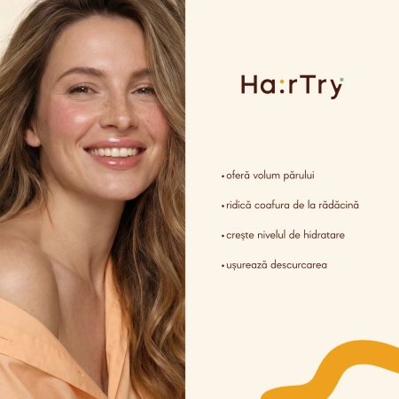 HairTry - Push Up - Șampon pentru volum și elasticitate - 500 ml