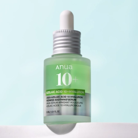 Anua - Azelaic Acid 10 Hyaluron Redness Soothing Serum - Ser cu acid azelaic și hialuronic - 30 ml