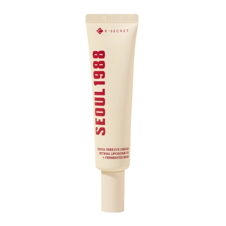 K-SECRET - SEOUL 1988 Eye Cream : Retinal Liposome 4% + Fermented Bean - Cremă fermizantă pentru ochi, cu retinal - 30 ml 
