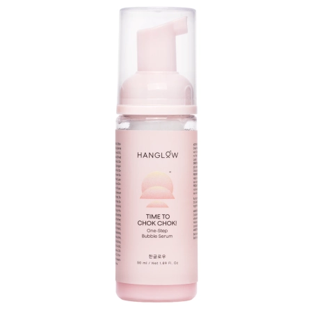 HanGlow - Time to Chok Chok! - One-Step Bubble Serum - Ser hidratant tip spumă cu antioxidanți și postbiotic - 50 ml