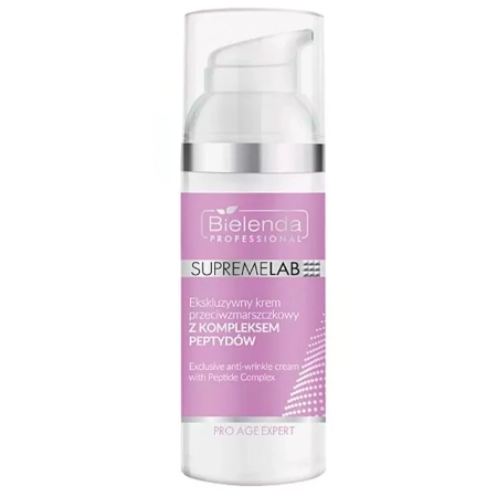 Bielenda Professional - Supremelab - Pro Age Expert - Exclusive Anti-Wrinkle Cream with Peptide Complex - Cremă exclusivă anti-îmbătrânire cu complex peptidic - 50ml