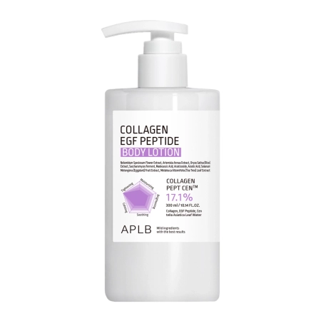 APLB - Collagen EGF Peptide Body Lotion - Balsam hidratant și fermizant pentru corp – 300 ml