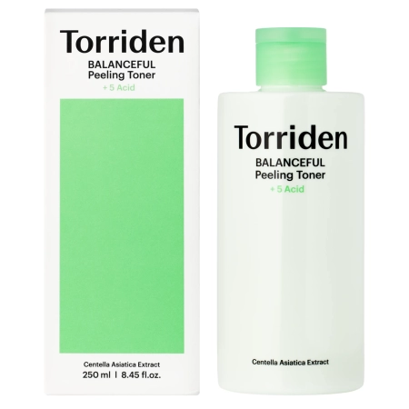 Torriden - Balanceful Peeling Toner - Toner exfoliant pentru față - 250 ml