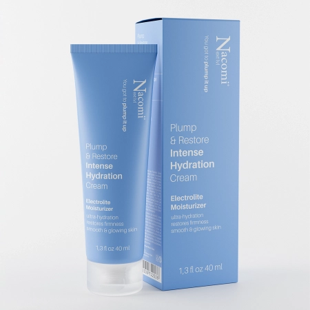 Nacomi – Intense Hydration – Cremă hidratantă cu electroliți – 40ml