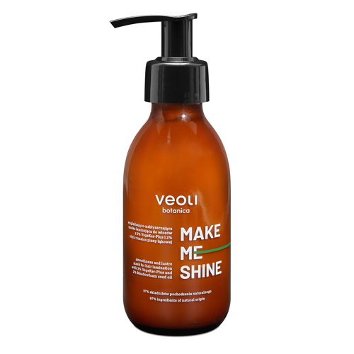 Veoli Botanica – Make Me Shine – Mască Laminatoare pentru Păr cu Efect de Netezire și Strălucire – 140ml