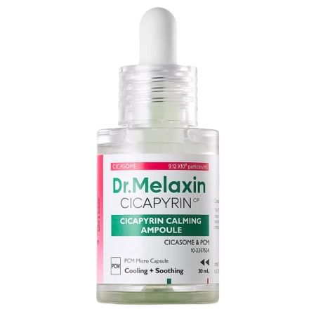Dr.Melaxin - Cicapyrin Calming Ampoule - Ser pentru față cu exozomi de centella asiatică - 30 ml