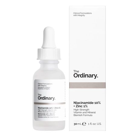 The Ordinary - Niacinamide 10% + Zinc 1% - Ser cu vitamina B3 și zinc - 30ml