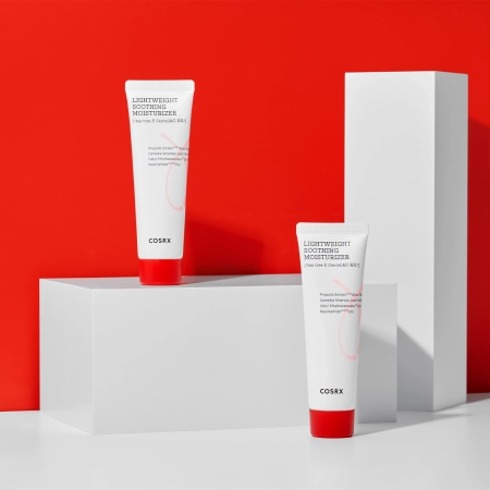 COSRX - AC Collection Lightweight Soothing Moisturizer - Cremă hidratantă ușoară pentru pielea cu tendință acneică - 80ml