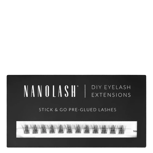 Nanolash - Stick & Go Pre-Glued Lashes - Pachete de gene cu adeziv - Harmony Short - 1 pachet