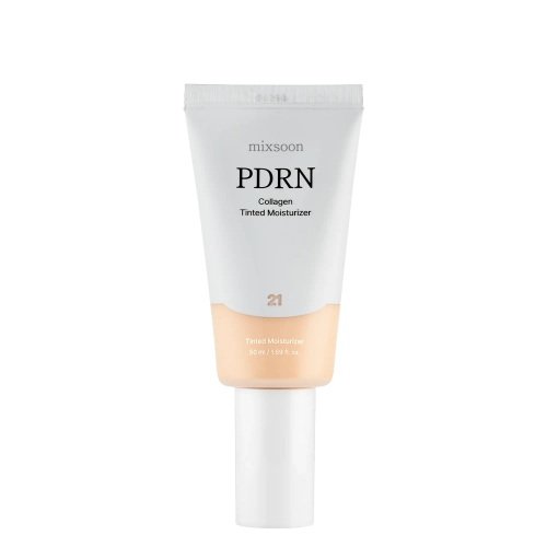 Mixsoon - PDRN Collagen Tinted Moisturizer #21 - Cremă tonifiantă cu colagen și PDRN - 50ml