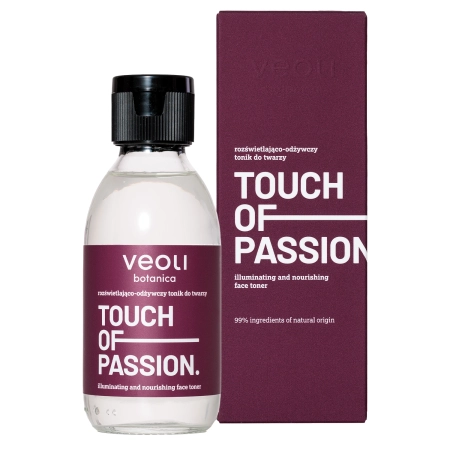 Veoli Botanica – Touch Of Passion – Toner iluminator și nutritiv pentru față – 150 ml