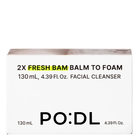 PO:DL - 2X Fresh Bam Balm To Foam Facial Cleanser - Balsam demachiant pentru curățarea feței - 130 ml