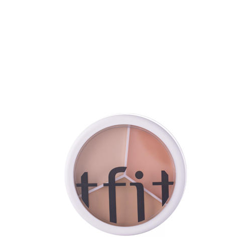 TFIT - Cover Up Pro Concealer Palette - Paletă de anticearcăn pentru față - Cald - 10g