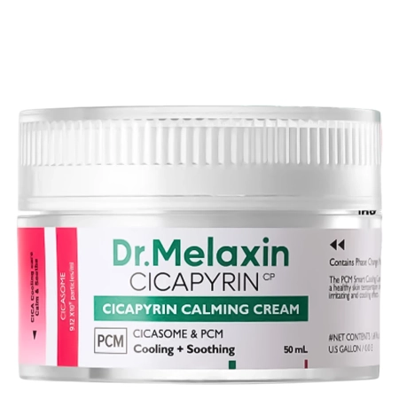 Dr.Melaxin - Cicapyrin Calming Cream - Cremă calmantă pentru față cu complex răcoritor - 50 ml