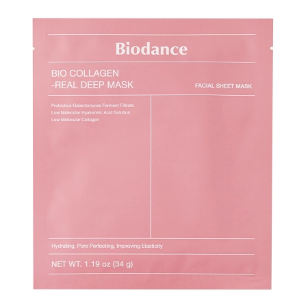 Biodance - Bio-Collagen Real Deep Mask Set - Set de măști de față cu colagen fermitate - 4pcs/34g