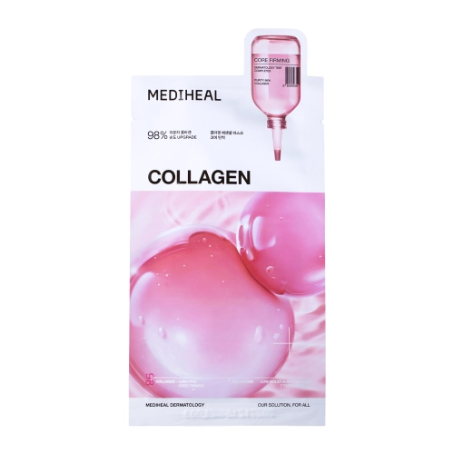 Mediheal - Collagen Essential Mask Core Firming - Mască facială fermizantă tip  folie - 1 buc./24 ml