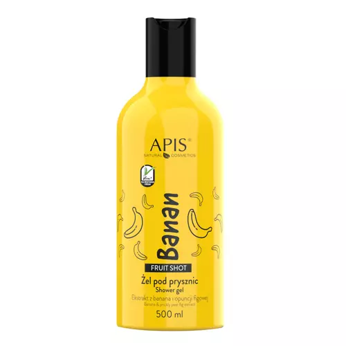 Apis - Fruit Shot - Gel de duș Banana - 500ml