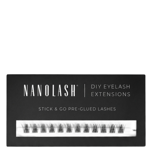 Nanolash - Stick & Go Pre-Glued Lashes - Mănunchiuri de gene cu adeziv - Harmony - 1 pachet