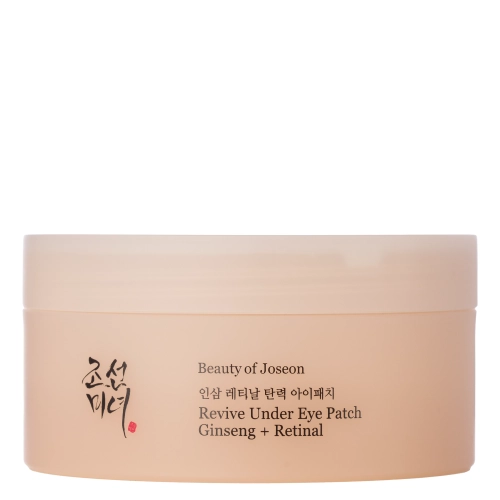 Beauty of Joseon – Revive Under Eye Patch Ginseng + Retinal – plasturi hidrogel pentru zona ochilor cu efect de fermitate – 60 buc.