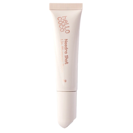 hello coco - Needra Shot Lip Plumper - Luciu de buze pentru volum cu microace - Rose - 8g