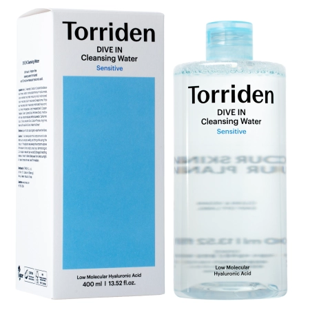 Torriden - Dive In - Low Molecular Hyaluronic Acid Cleansing Water - Apă micelară hidratantă - 400 ml