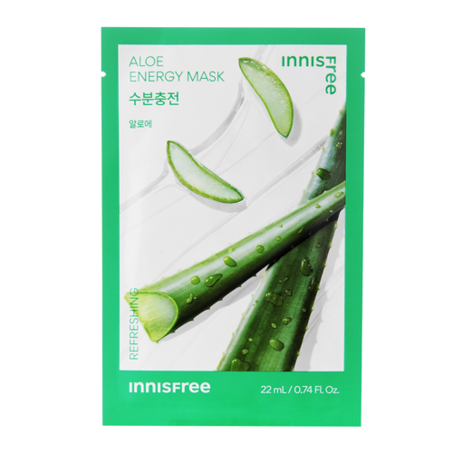 Innisfree - Squeeze Energy Mask - Aloe - Refreshing - Mască răcoritoare - 22ml