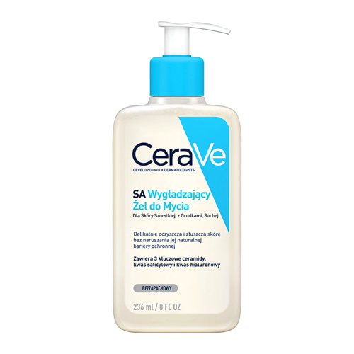 CeraVe - SA - Gel de curățare cu efect de netezire - 236ml