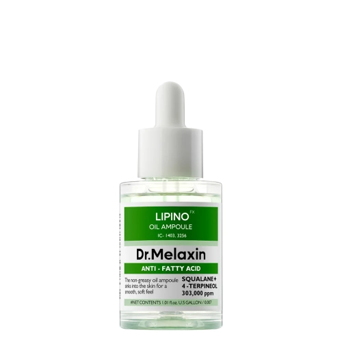 Dr.Melaxin - Lipino Oil Ampoule - Ser uleios lejer împotriva imperfecțiunilor - 30 ml
