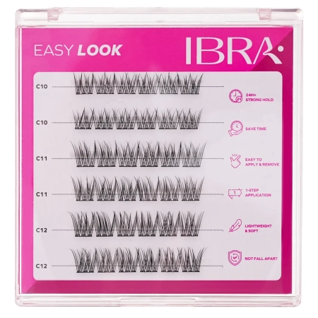 Ibra Makeup - Smocuri de gene autocolante - Easy Look - 3mm
