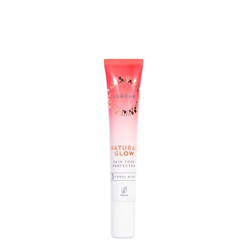 Lumene - Natural Glow Skin Tone Perfector - Blush cremă - 3 Coral Blush - 20 ml