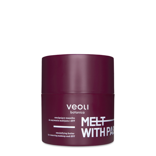 Veoli Botanica – Melt With Passion – Balsam Demachiant Emulsifiant pentru Îndepărtarea Machiajului și SPF – 40g