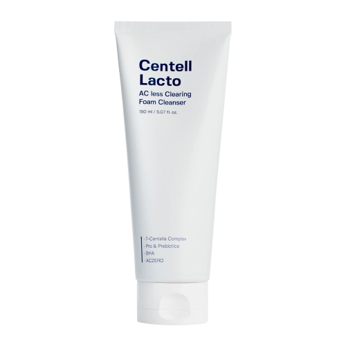 Sungboon Editor – Centell Lacto AC Less Clearing Foam – Spumă de curățare calmantă pentru față – 150 ml
